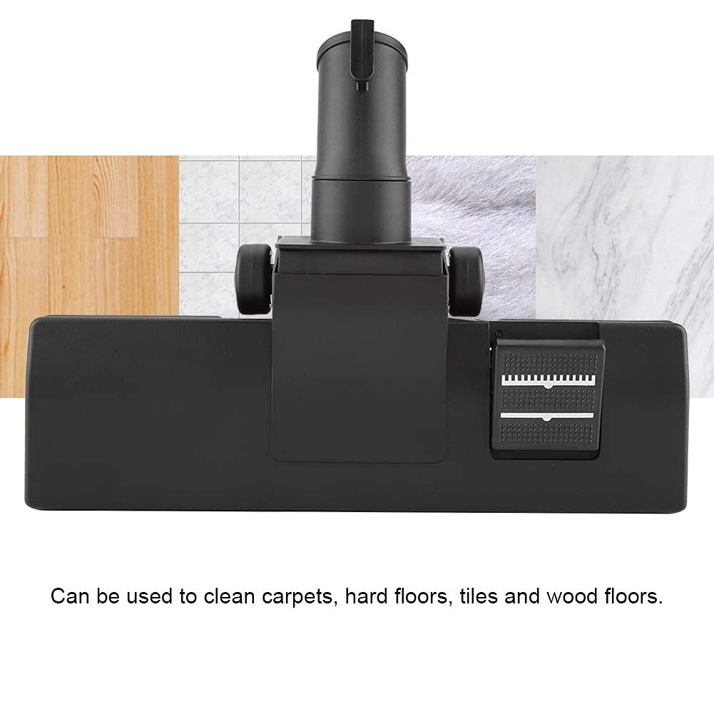 Universal 32mm Vacuum Cleaner Floor Brush - 360° Swivel Head Hard Floor Attachment for Efficient Cleaning | Ideal for Hardwood, Tile & Laminate Floors