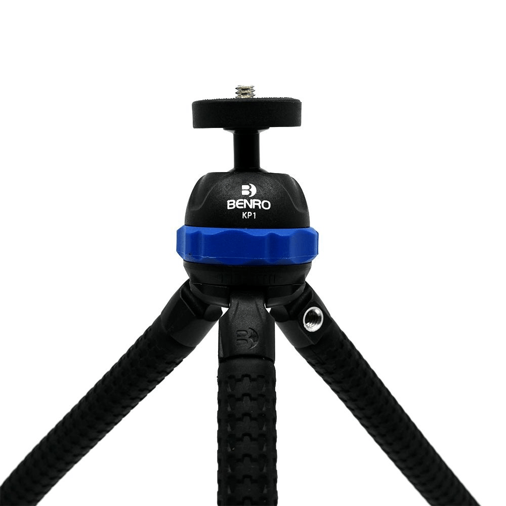 Benro KoalaPod 3-Legged Compact Tripod for Travel Photography, Vlogging, and Outdoor Adventures - Lightweight & Portable Camera Stand for DSLR, Mirrorless, and Smartphones