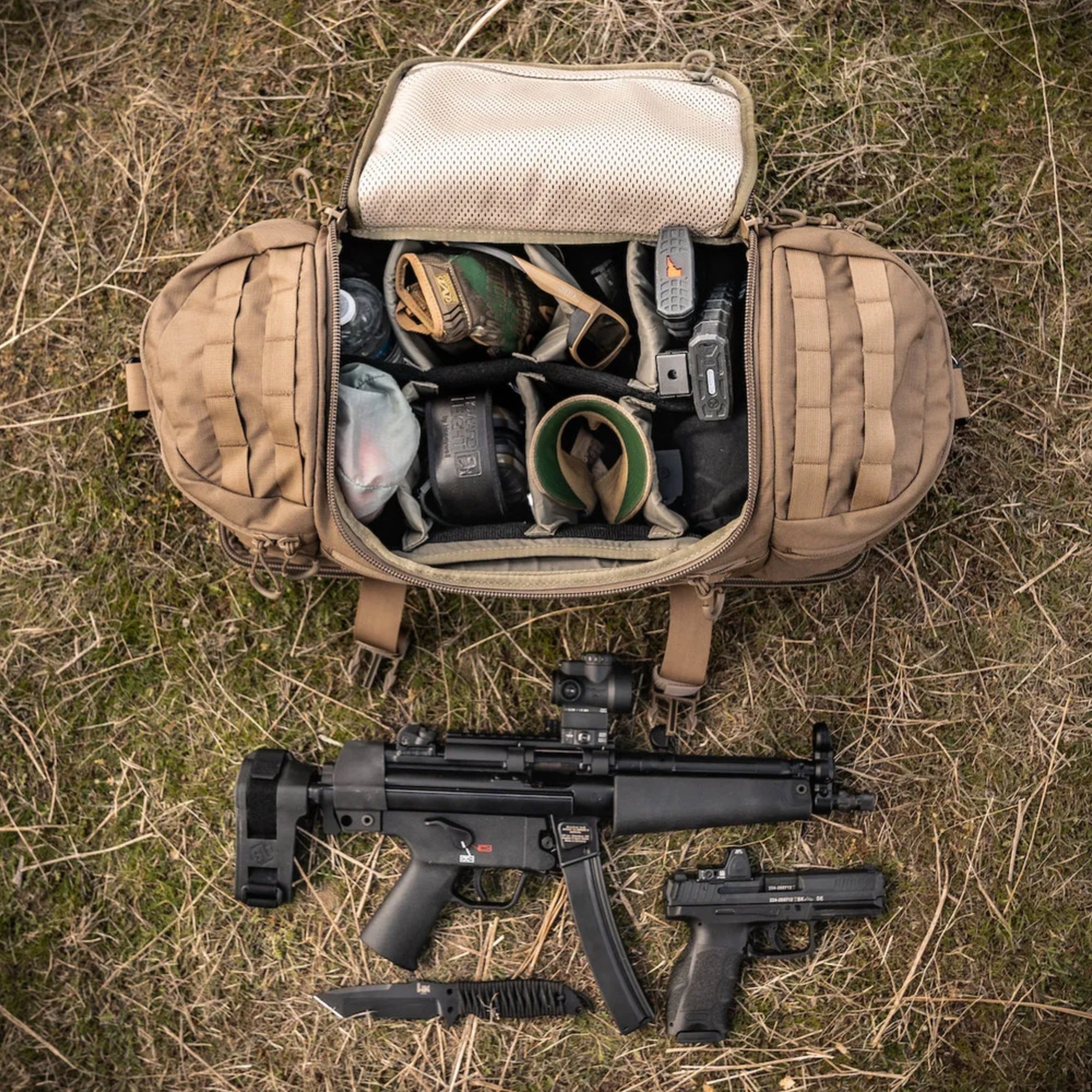 Eberlestock Bang Bang 33L Range Bag - Customizable Compartments for Hunting & Shooting Range | Tactical Gear for Outdoor Sports & Range Practice