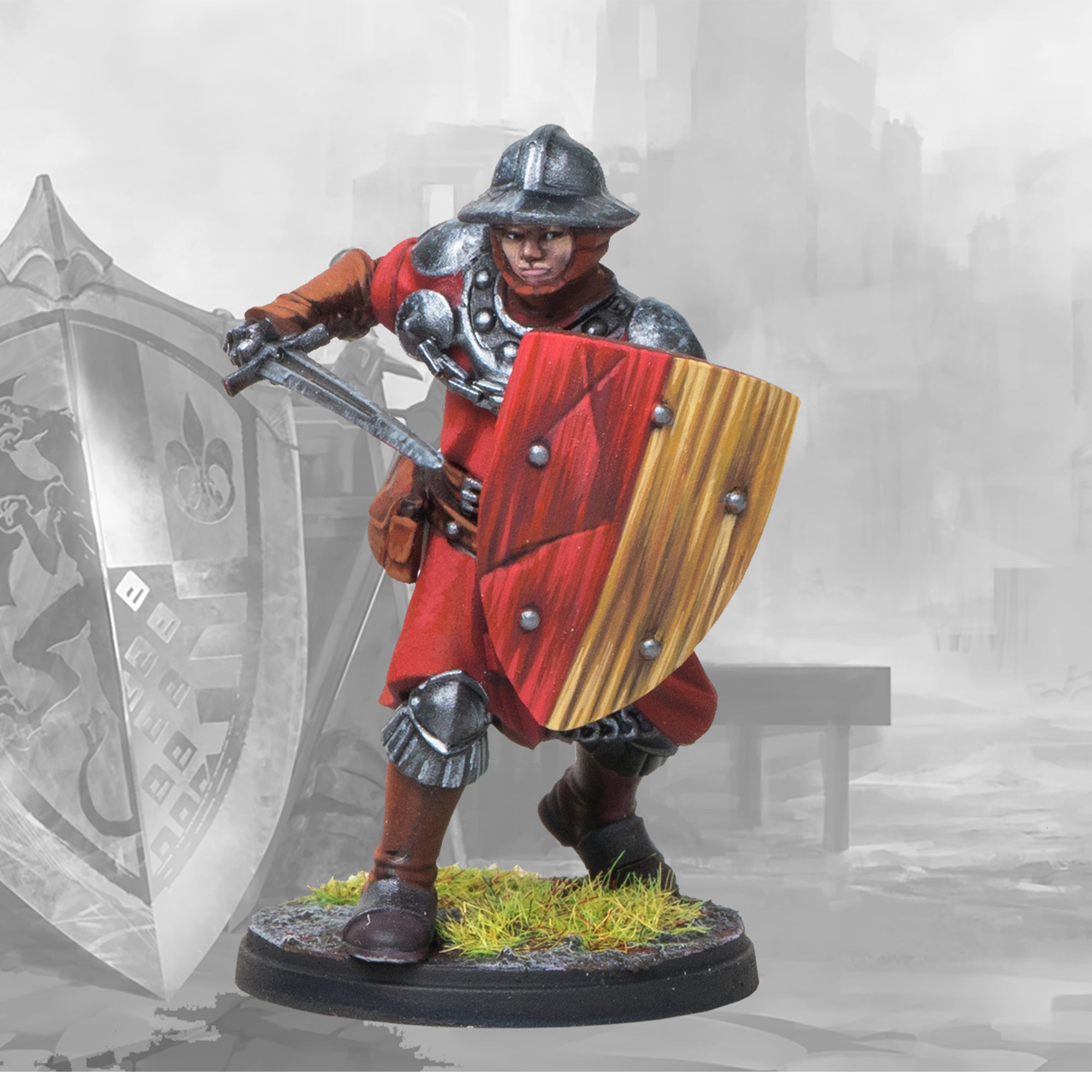 Hundred Kingdoms: Men at Arms Remix - Strategy Board Game for Adults & Teens | Medieval Warfare & Tactical Combat | Perfect for Game Nights & Family Gatherings