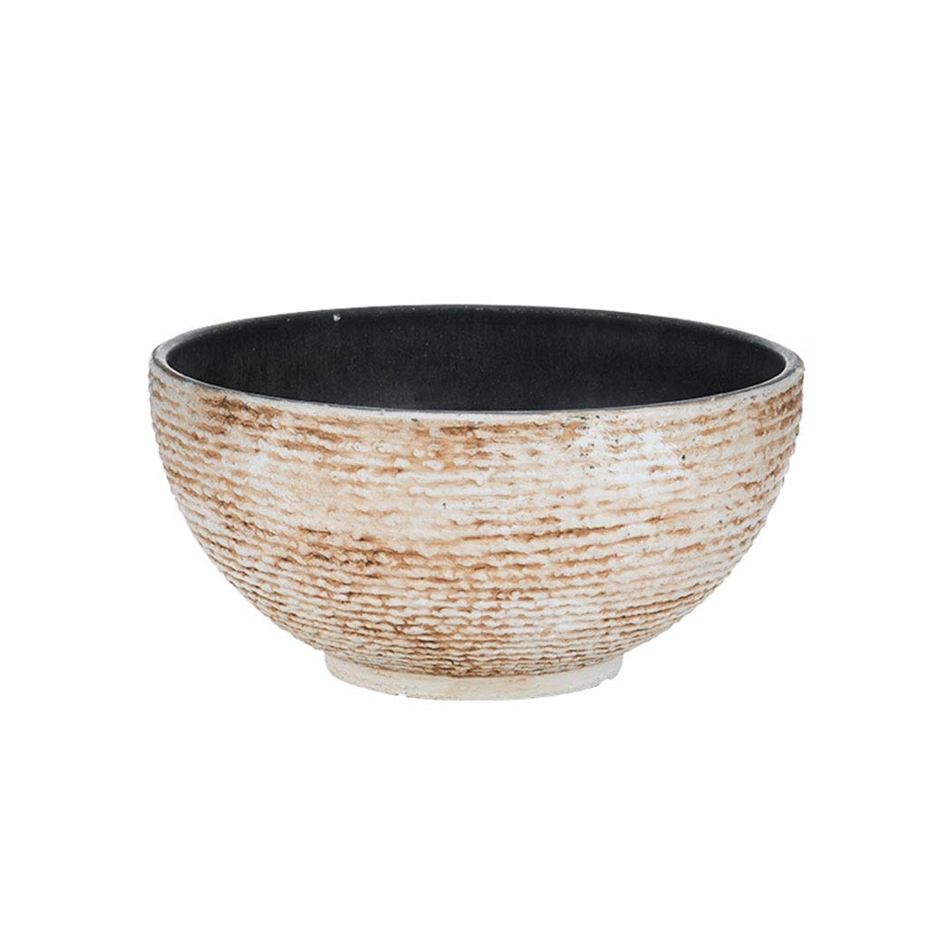 Resin Flower Pots for Indoor & Outdoor Use - Decorative Imitation Stone Planters for Garden, Living Room, Office - Non-Porous Hydroponic Planter (Color C) - Perfect for Home Decor, Patio, and Balcony Gardening