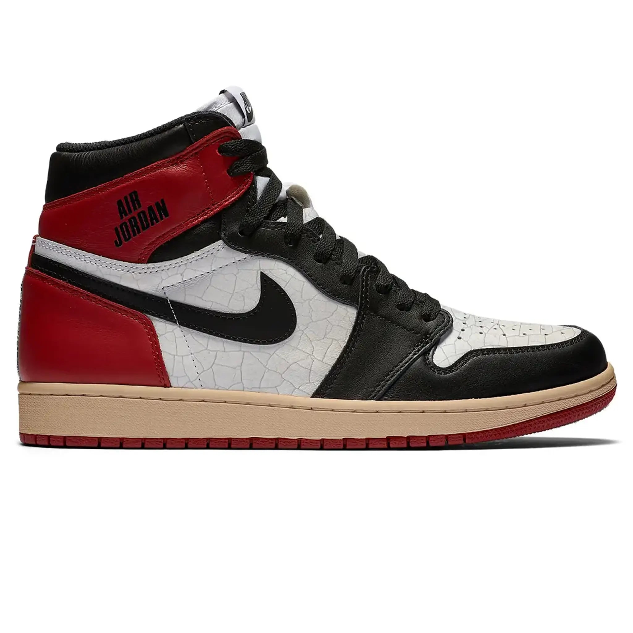 Air Jordan 1 High OG Black Toe Reimagined - Retro Basketball Shoes for Men & Women - Perfect for Sneaker Collectors & Streetwear Fashion