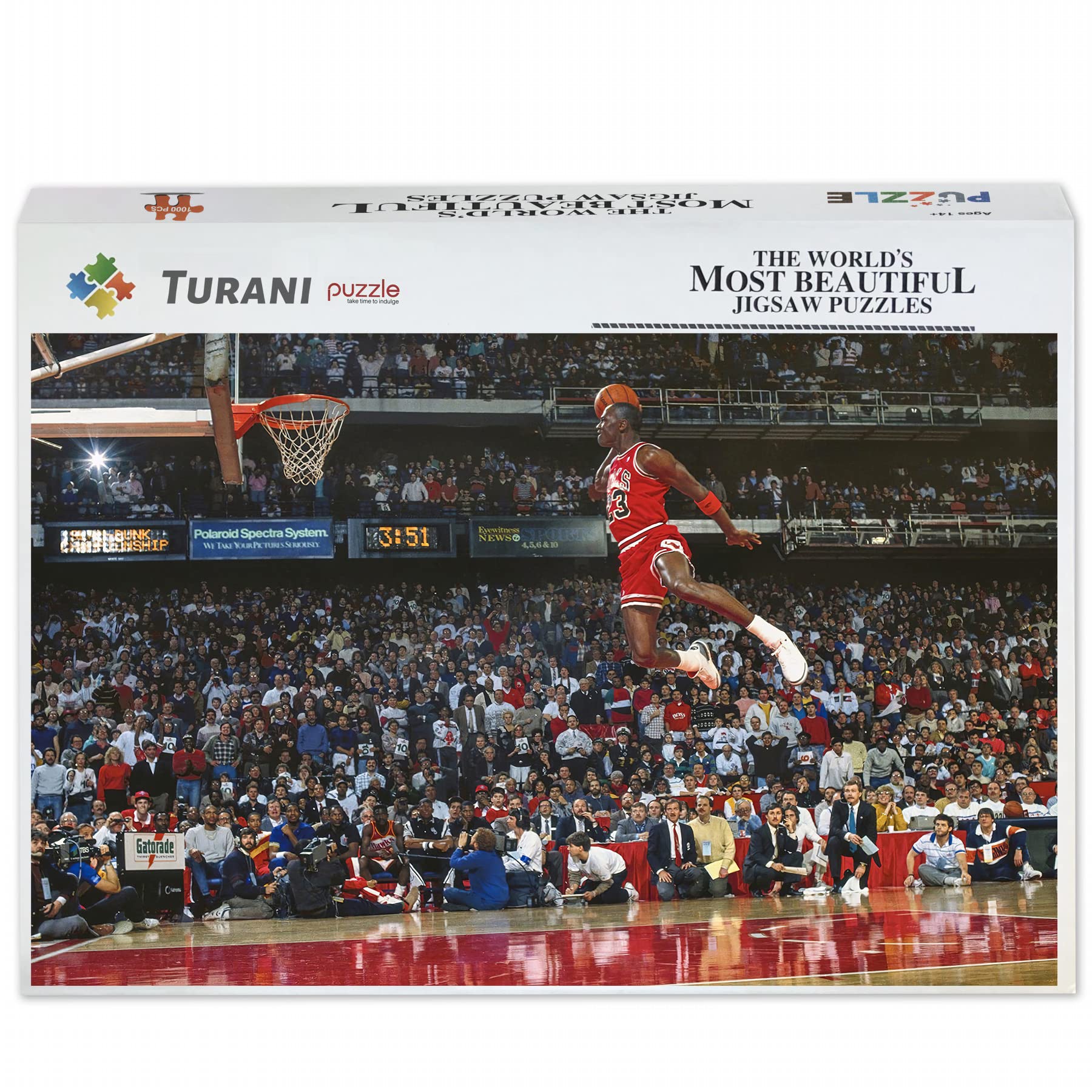 Turani 1000-Piece Wooden Jigsaw Puzzle for Adults - Premium Quality Wooden Puzzle with Challenging Design - Perfect for Family Game Night, Stress Relief & Home Decor