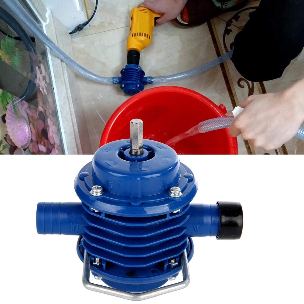 Electric Drill-Powered Self-Priming Mini Water Pump for Outdoor Garden Use - Perfect for Irrigation, Fountains & Small Water Features