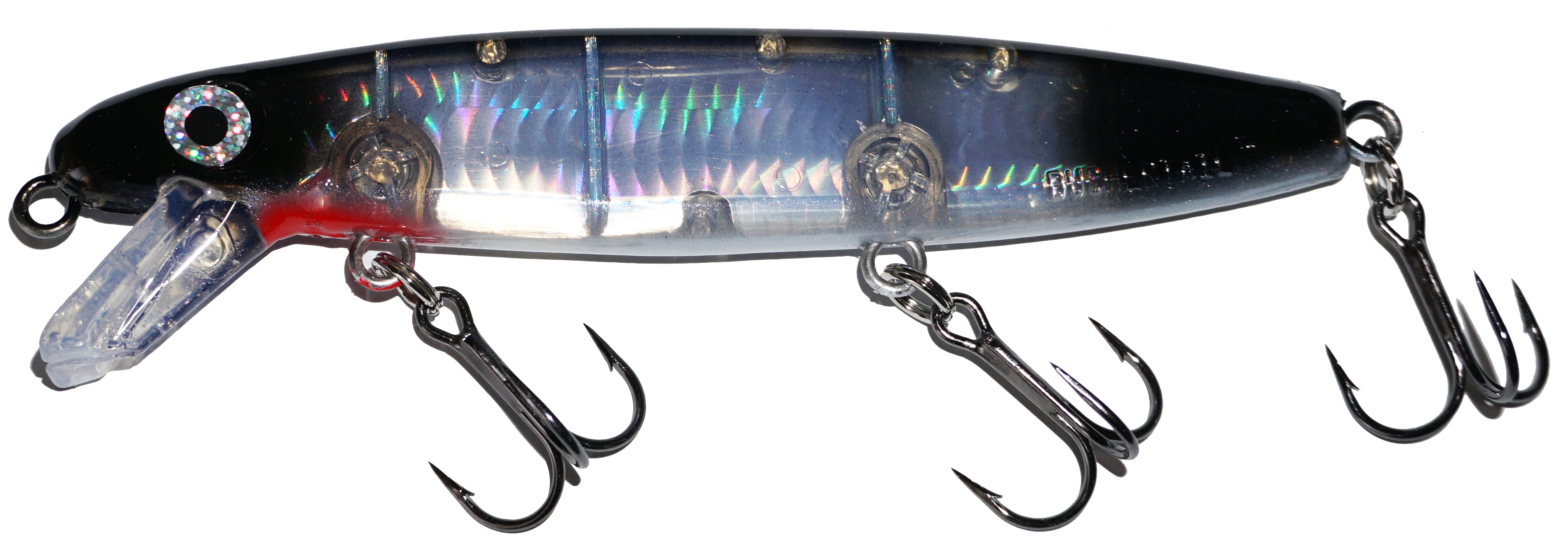 Bucher Prism 7 Shallow Raider Crankbait Fishing Lure - Topwater Bass Fishing Bait for Freshwater & Saltwater - Perfect for Shallow Water, Rivers, and Lakes