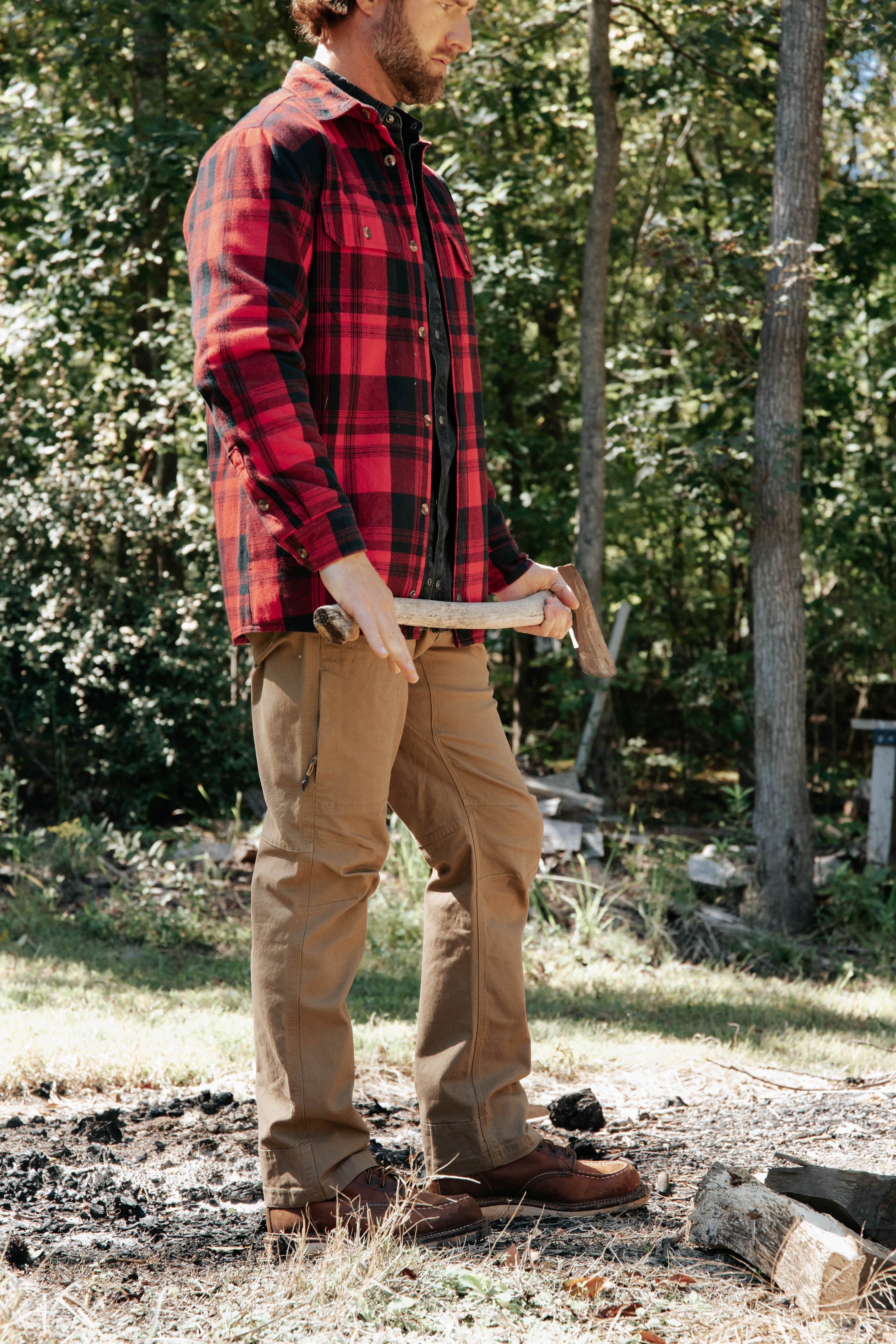 Anderson Shirt Jacket for Men - Lightweight Water-Resistant Outdoor Shirt Jacket with Pockets - Perfect for Hiking, Camping & Casual Wear