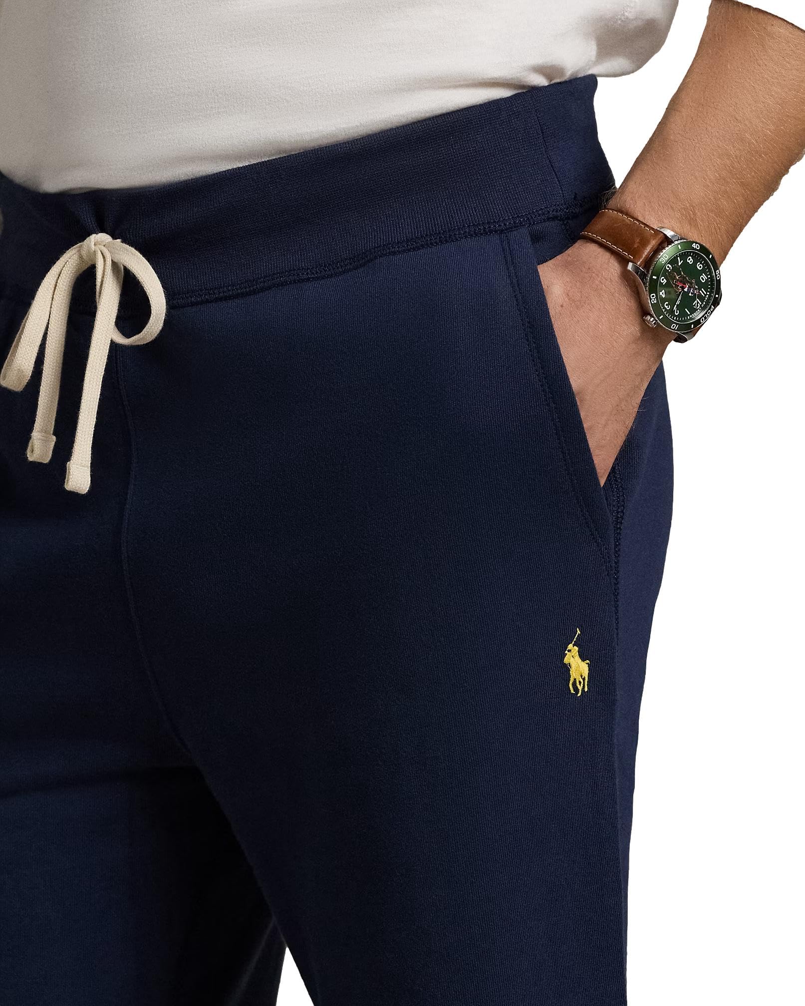 POLO RALPH LAUREN Men's Athletic Fleece Jogger Sweatpants with Drawstring Waist - Comfortable Lounge Pants for Gym, Running & Casual Wear