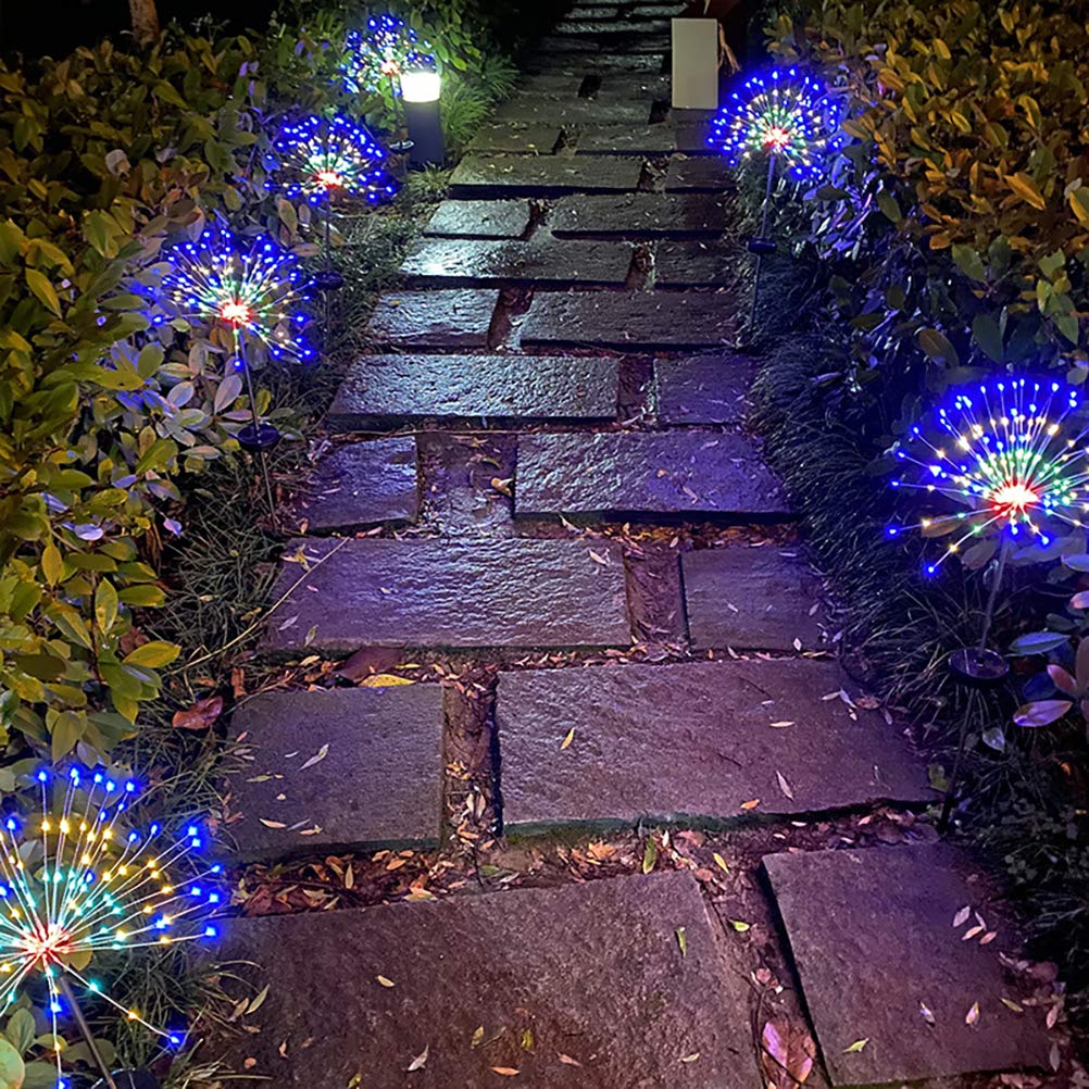 OSALADI Solar Pathway Lights - Waterproof Outdoor Landscape Lighting for Garden, Yard, Walkway, Driveway | Solar Powered LED Lights for Energy Efficient Night Illumination