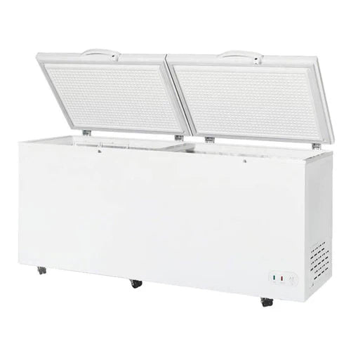 CF76 76-Inch Commercial Chest Freezer - 22.5 Cu.Ft Large Capacity for Restaurants, Grocery Stores & Bulk Food Storage | Energy Efficient Deep Freezer for Meat, Seafood & Frozen Goods