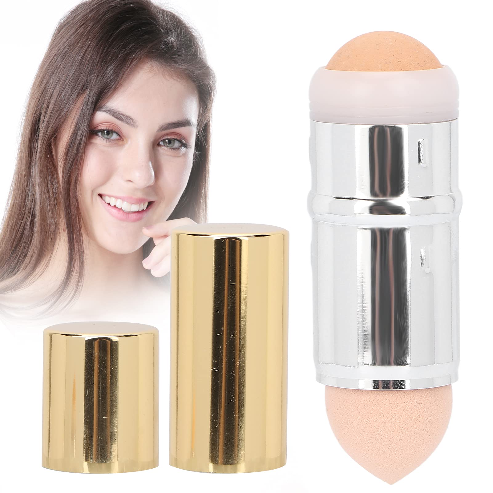 Oil-Absorbing Volcanic Face Roller for Oily Skin - Reusable Facial Cleansing & Massage Tool for At-Home or Travel Skincare Routine | Perfect for Daily Use, Gym, and On-the-Go Oil Control
