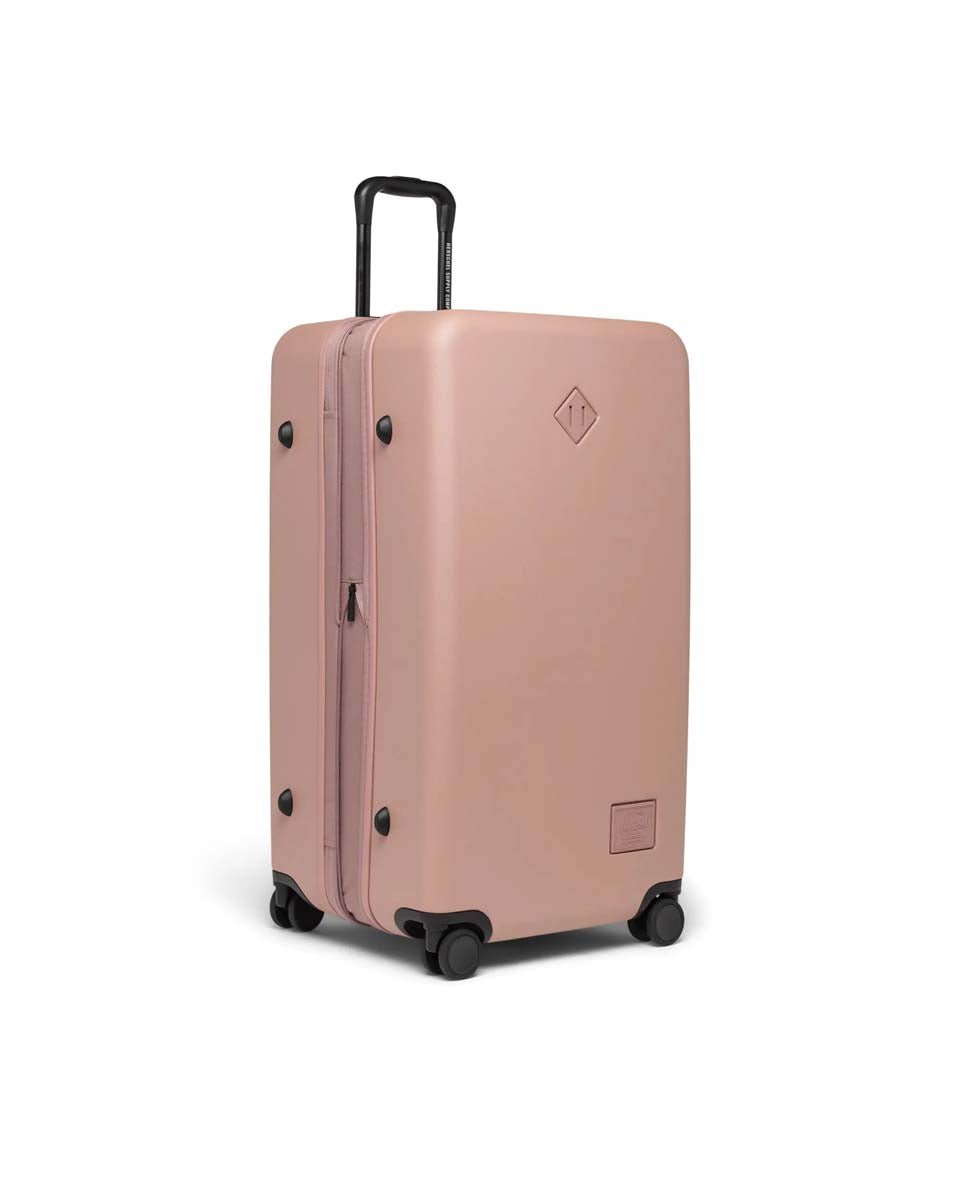 Herschel Heritage Hardshell Large Expandable Luggage - Ash Rose | Durable Spinner Suitcase for Travel, Business Trips & Vacations