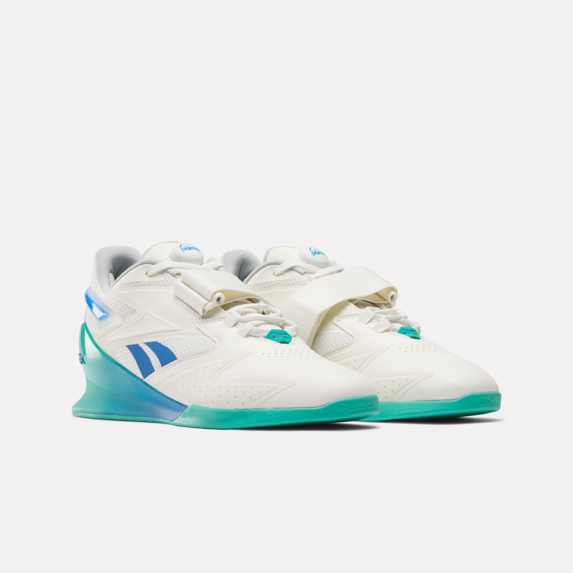 Legacy Lifter III Weightlifting Shoes for CrossFit & Powerlifting - Chalk/Unlshdgreen/Kineticblue - Perfect for Gym Training & Olympic Lifting