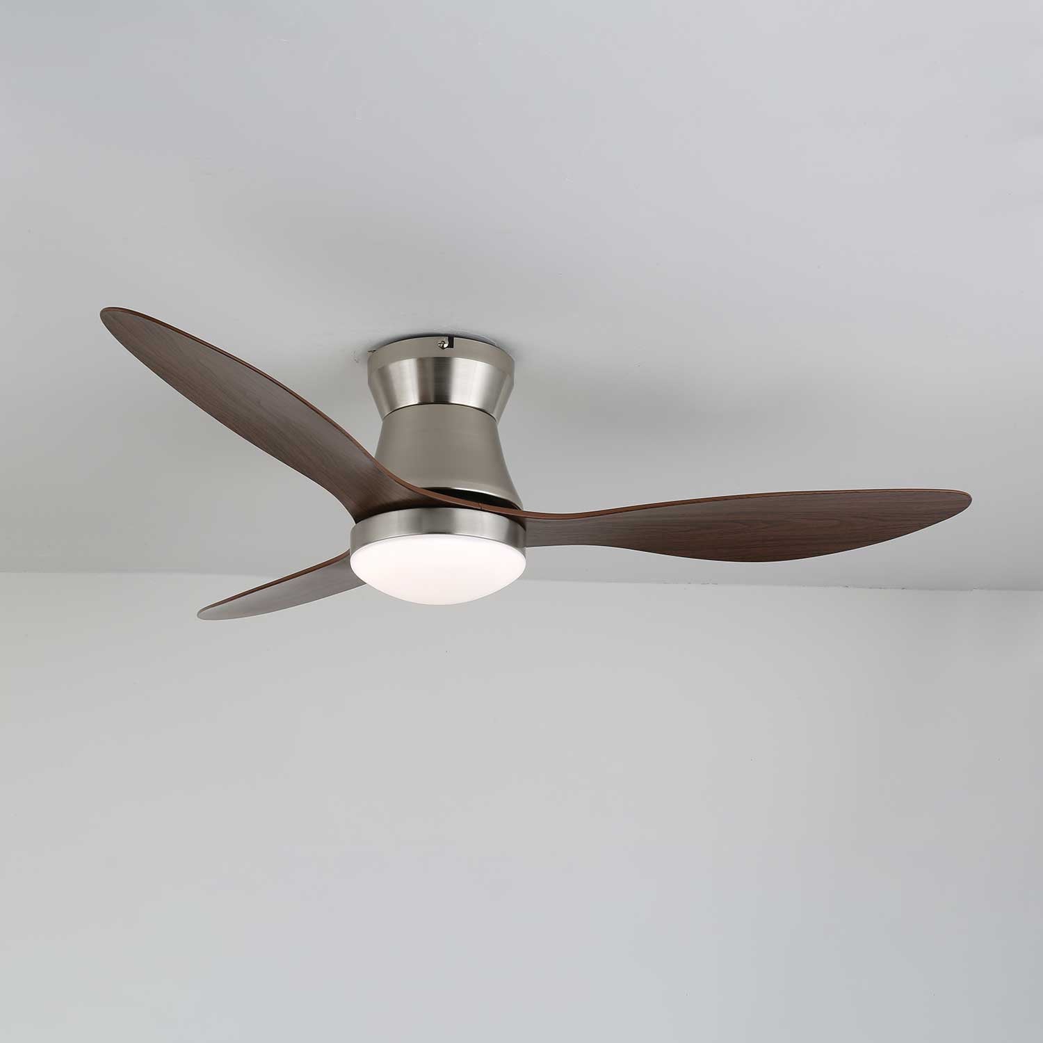 Aeronix Modern Ceiling Fan with LED Light Kit - Energy Efficient, Quiet Operation, Remote Control - Perfect for Bedroom, Living Room, and Outdoor Patio