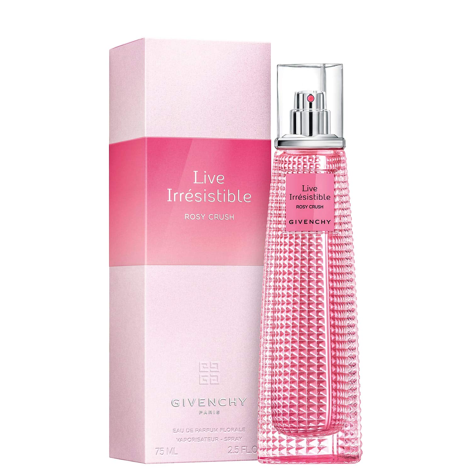 Givenchy Very Irresistible Live Rosy Crush Women's Eau de Parfum Spray - 2.5 oz Floral Fruity Perfume for Date Night & Special Occasions | Long-Lasting Luxury Fragrance