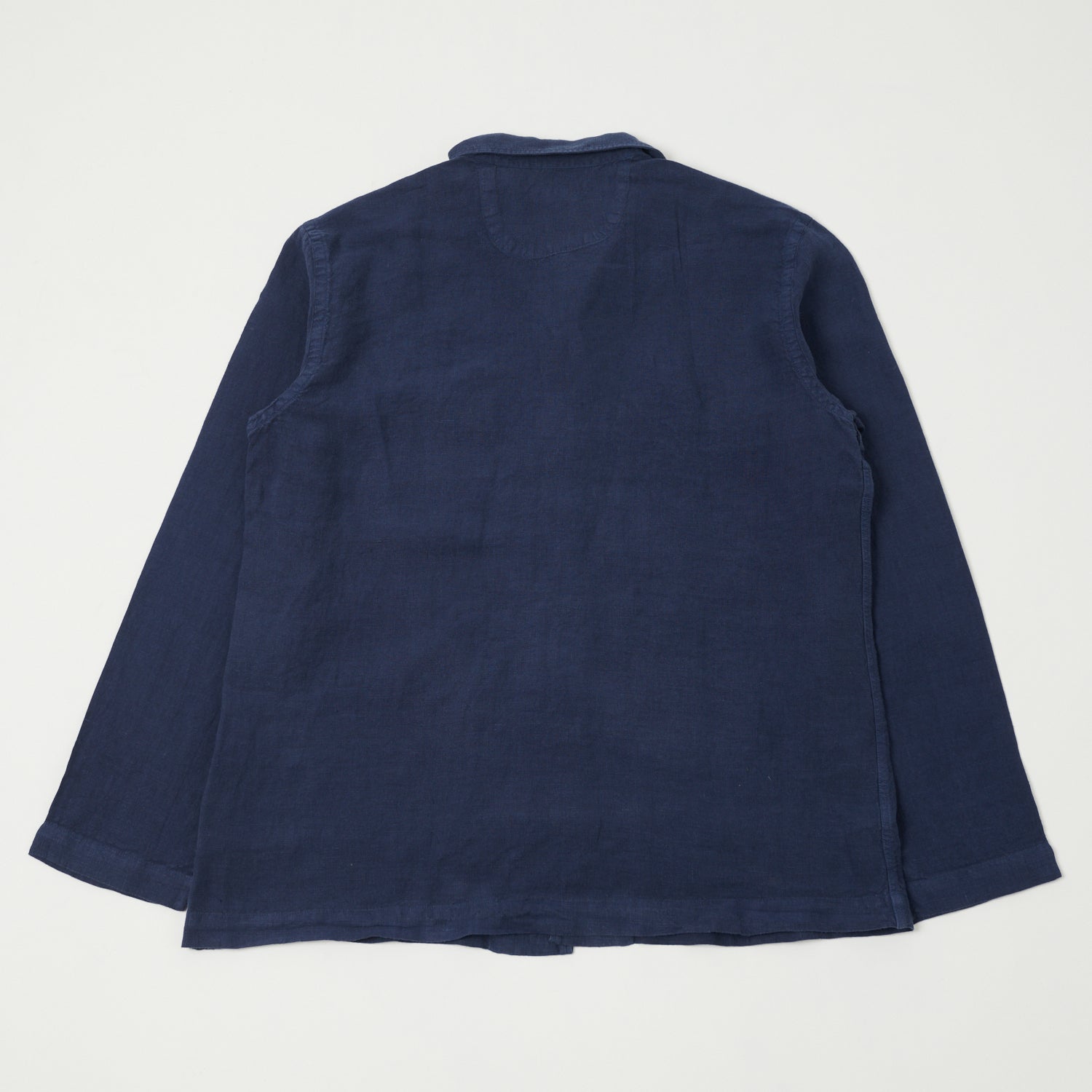 Hartford Perry Pat Indigo Linen Work Jacket - Durable & Stylish for Outdoor Work & Casual Wear