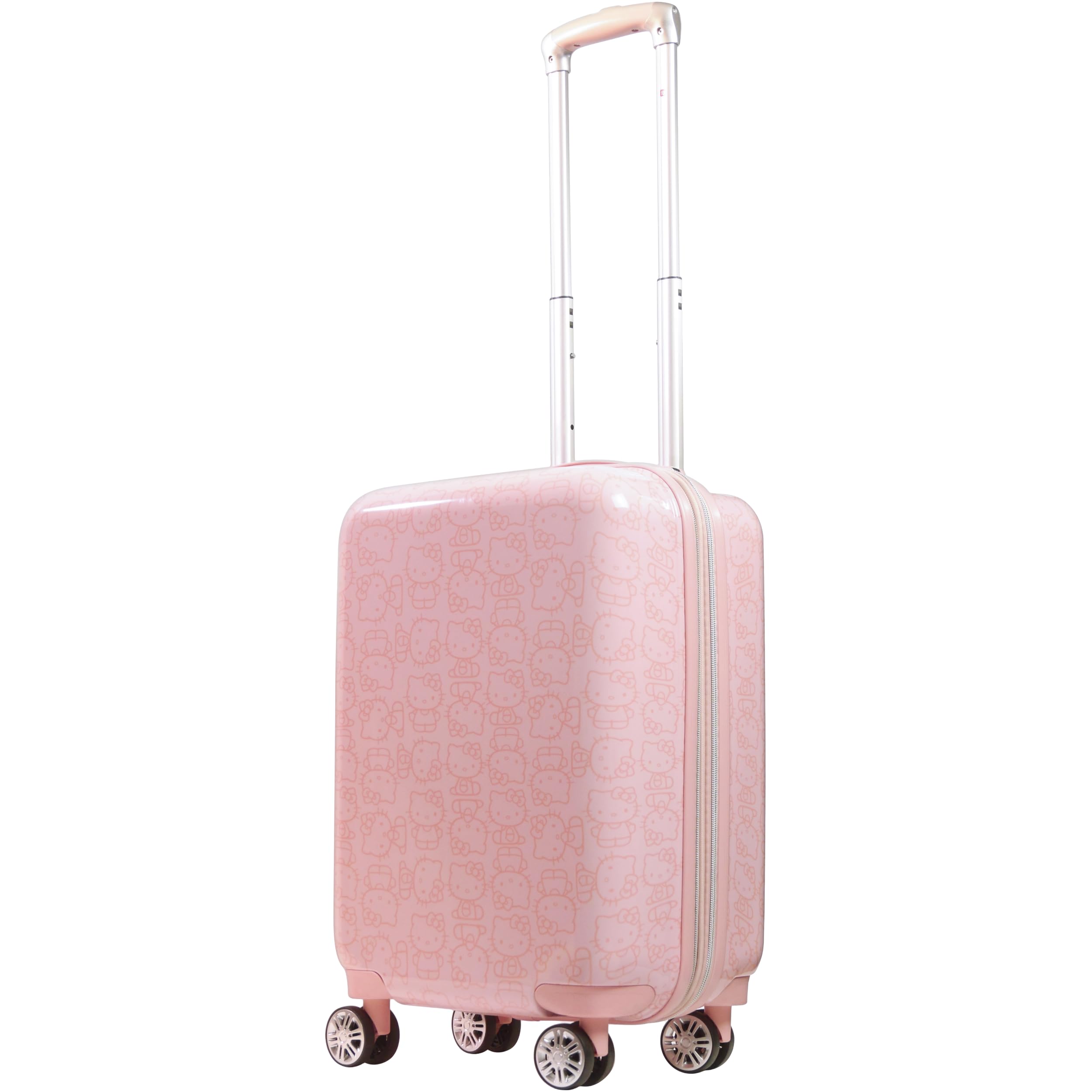 Hello Kitty Printed Hardshell Carry On Luggage 21