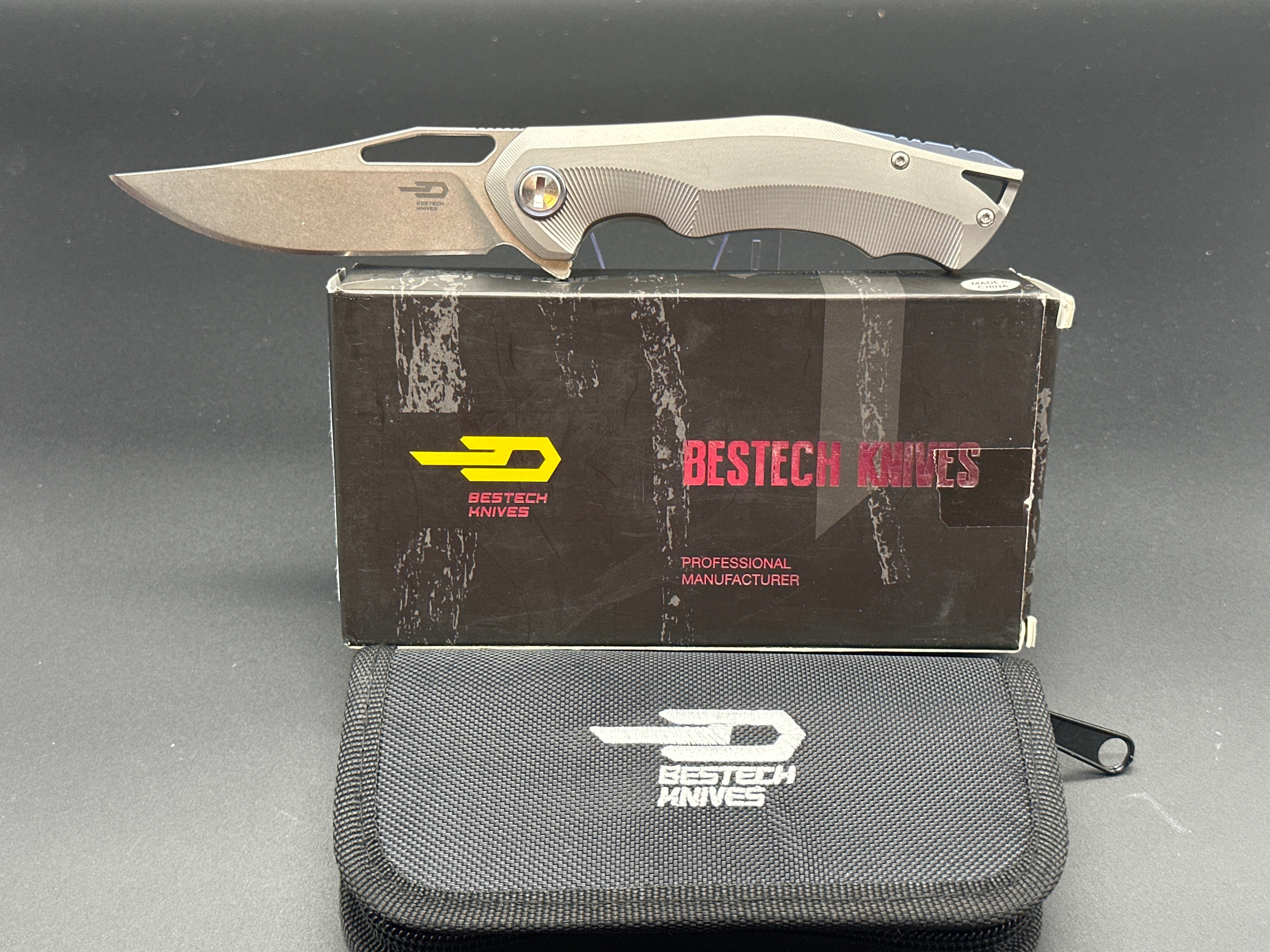 Benchmade 710 McHenry & Williams Folding Knife - Premium EDC Pocket Knife for Outdoor, Camping, and Everyday Carry