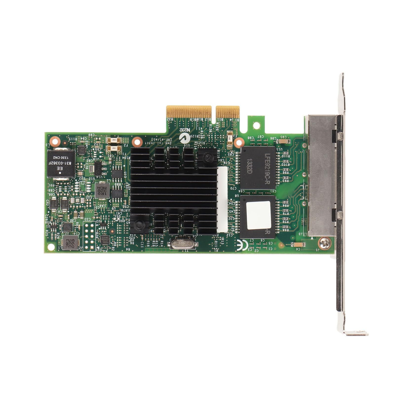 Gigabit PCIe Network Card 1Gb 1000Mbps RJ45 Ethernet Adapter - High Speed NIC I35 for Desktop PC, Gaming & Home Office Networking (Supports SFP & 10/100/1000Mbps) - Perfect for Online Gaming, Video Streaming & Large File Transfers
