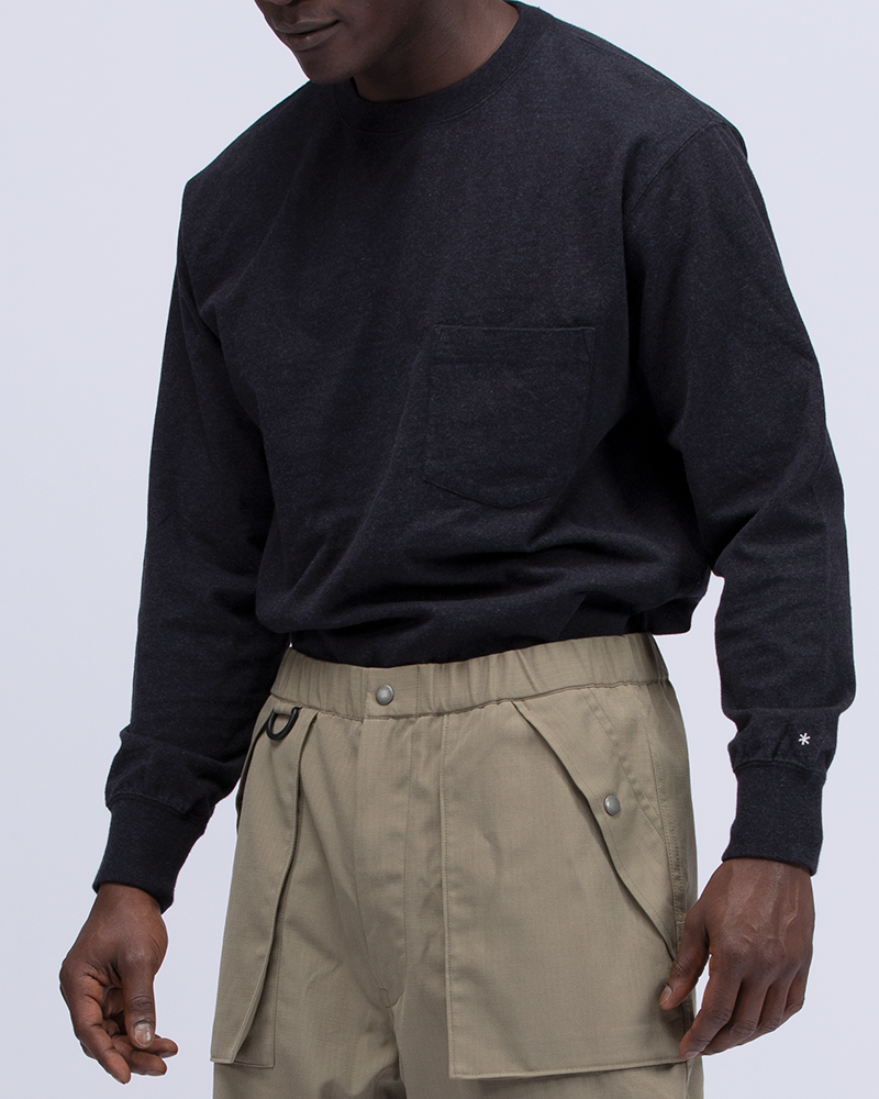 Eco-Friendly Recycled Cotton Long Sleeve T-Shirt for Men & Women - Soft Sustainable Casual Wear for Everyday Comfort & Outdoor Activities