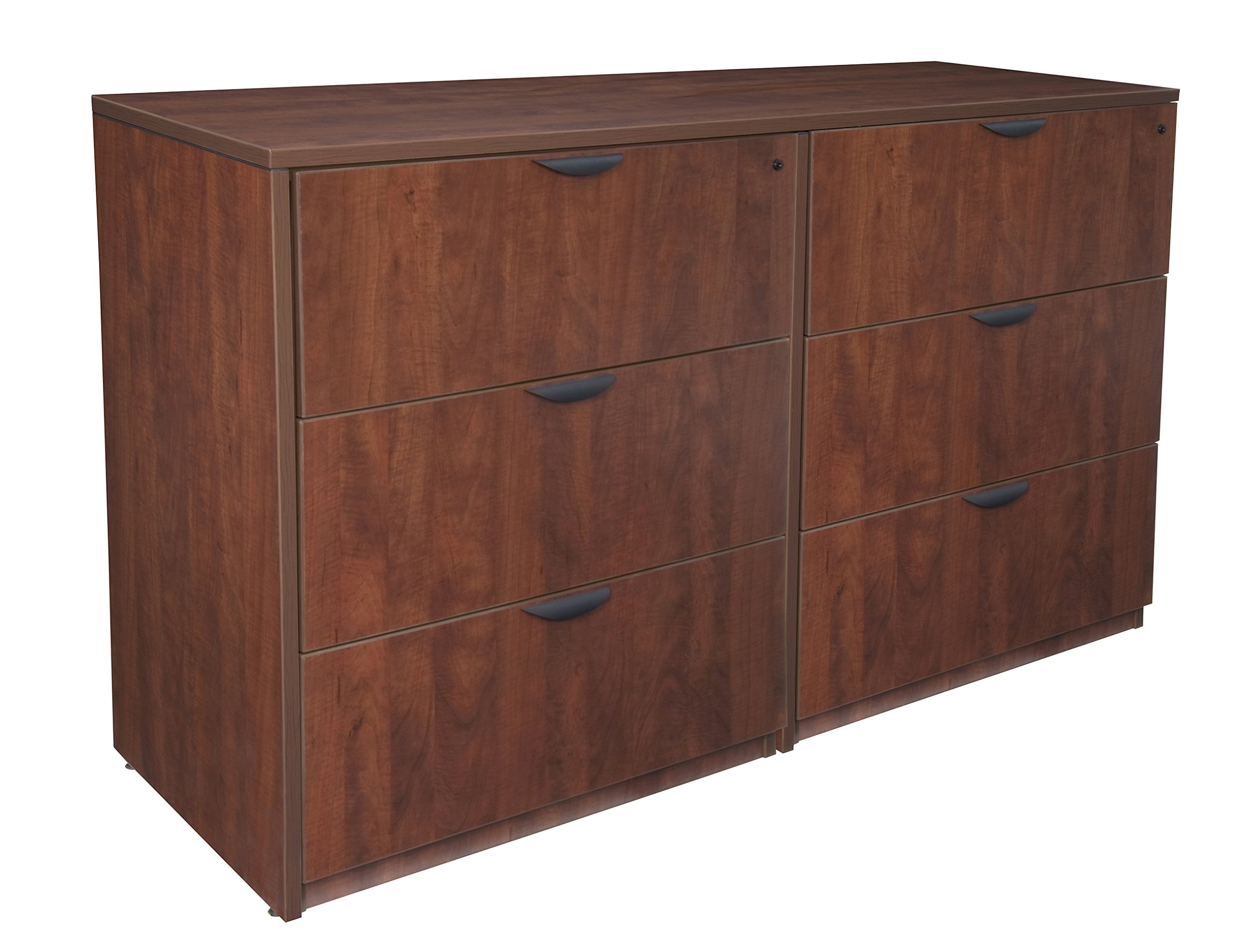 Regency Legacy Lateral File Cabinet - Cherry Wood Stand Up Side to Side Storage for Office & Home Organization | Perfect for Documents, Files & Office Supplies