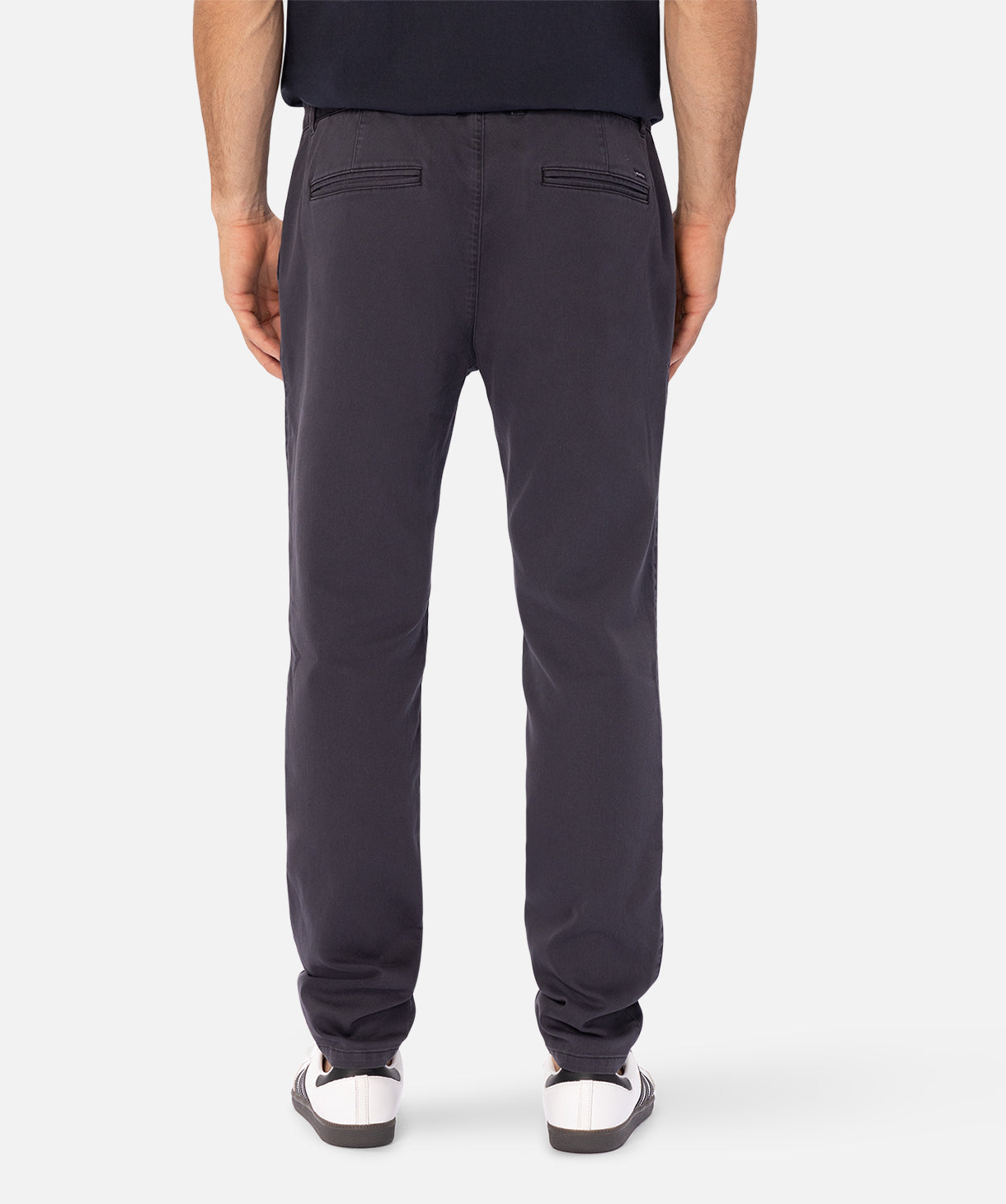 Slim Comfort Cuba Chino Pants for Men - Classic Antique Navy Casual Trousers | Perfect for Office, Travel & Everyday Wear