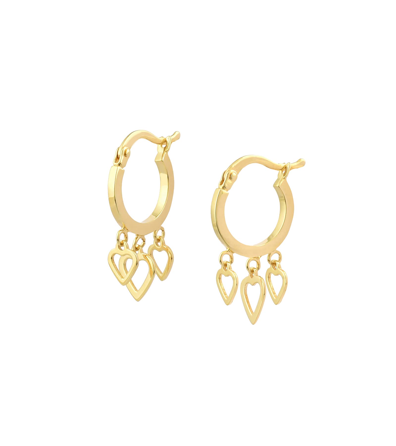 14K Gold Filled Stud & Dangle Earrings for Women - Elegant Fashion Jewelry Collection for Everyday Wear, Parties & Special Occasions | Hypoallergenic & Tarnish-Resistant