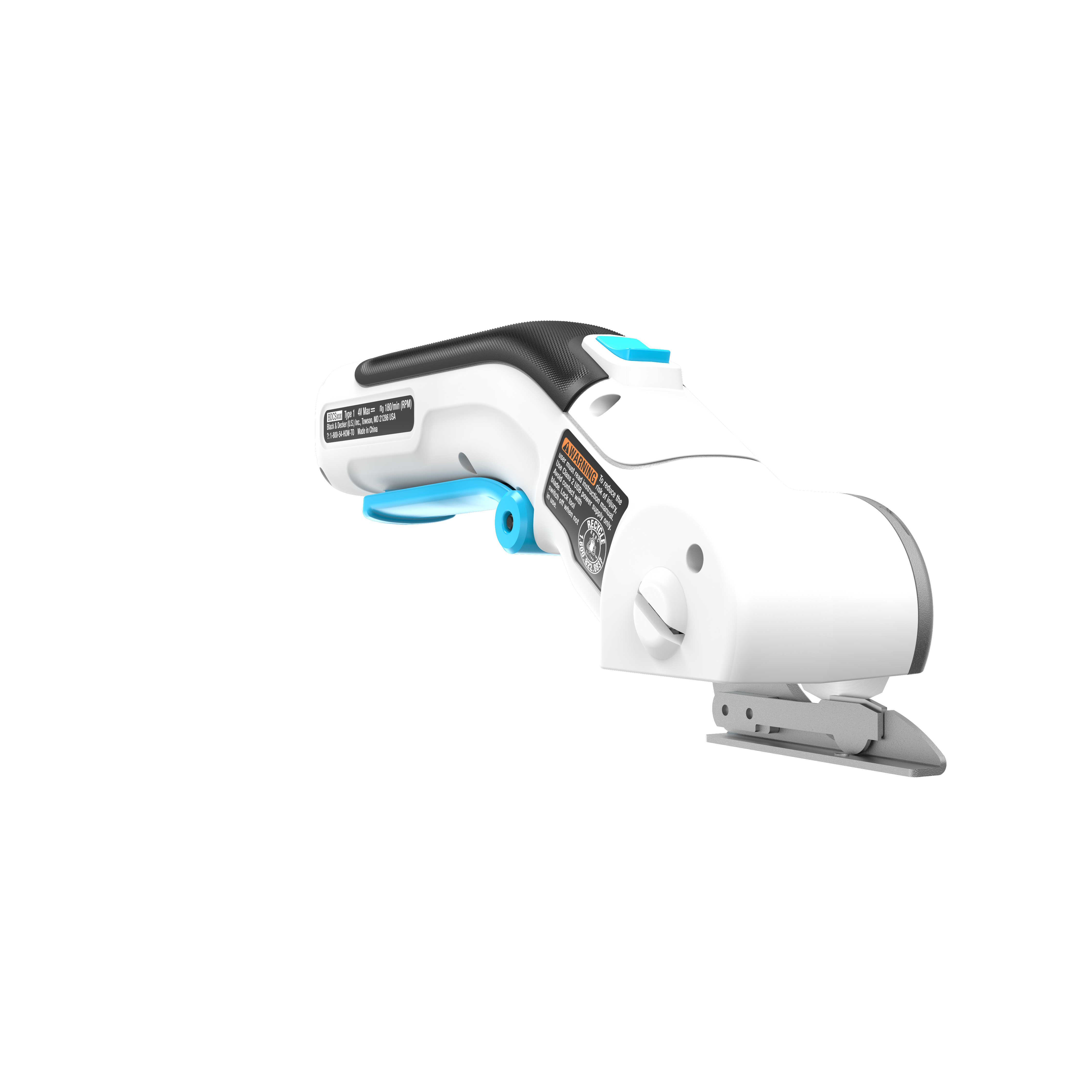 4V MAX* USB Rechargeable Cordless Rotary Cutter - Perfect for Fabric Cutting, DIY Crafts & Home Sewing Projects