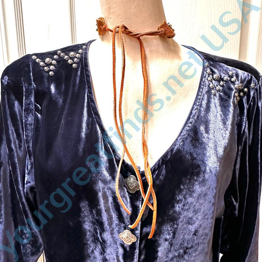 Vintage Hairpipe Bead Turquoise & Leather Choker Necklace - Handmade Boho Jewelry for Women - Perfect for Festivals, Concerts & Boho Fashion