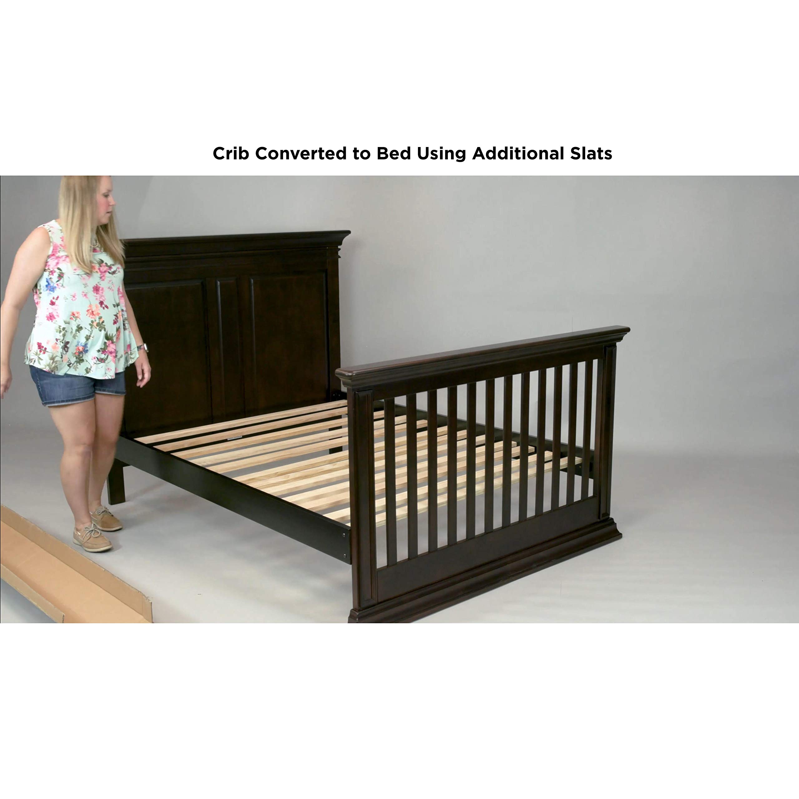 8-Piece Solid Wood Bed Slats Set - 53.75
