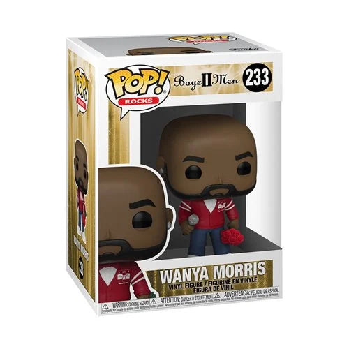 Boyz II Men Wanya Morris Funko Pop! Vinyl Figure - Official Music Collectible for Fans & Home Decor