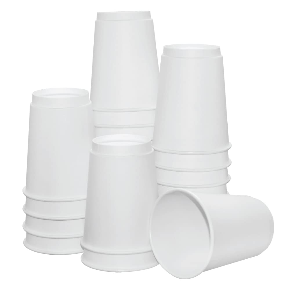Premium 12 oz Insulated Paper Cups for Coffee & Tea | Made in USA Recyclable Double Wall Hot Beverage Cups | Eco-Friendly Disposable To-Go Cups for Coffee Shops, Offices & Home Use (500 Count, Food Safe & Sturdy)
