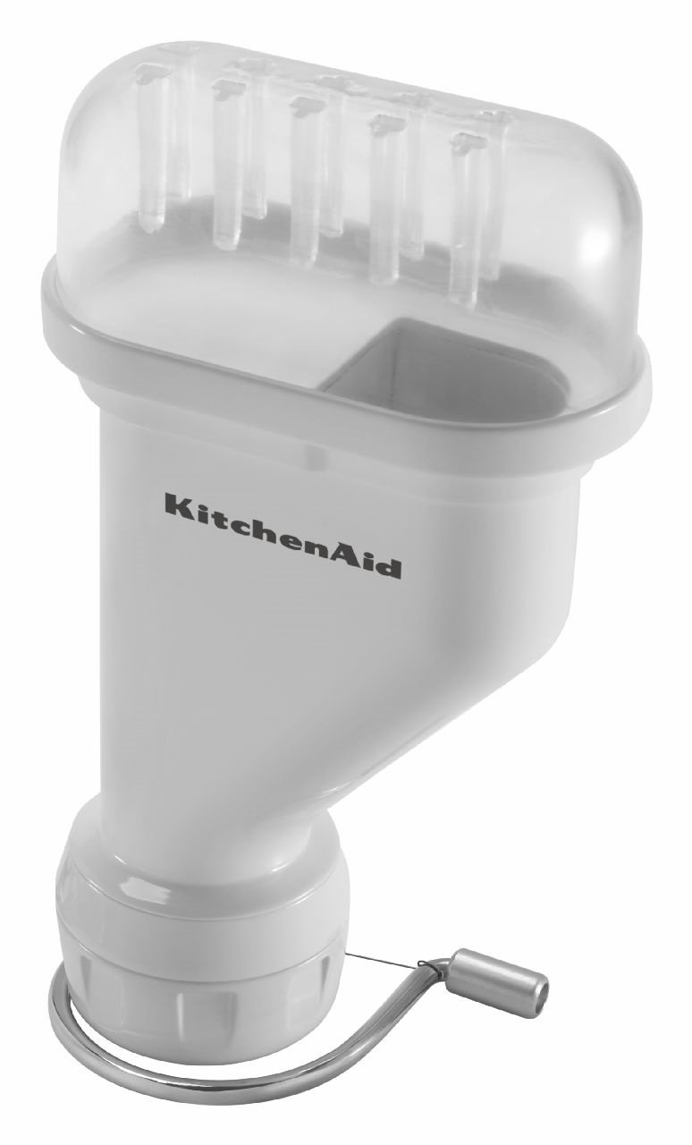 KitchenAid KPEXTA Stand Mixer Pasta Extruder Attachment - 6 Stainless Steel Plates & Durable Housing for Homemade Pasta | Perfect for Italian Cuisine, Family Dinners & Restaurant-Quality Meals