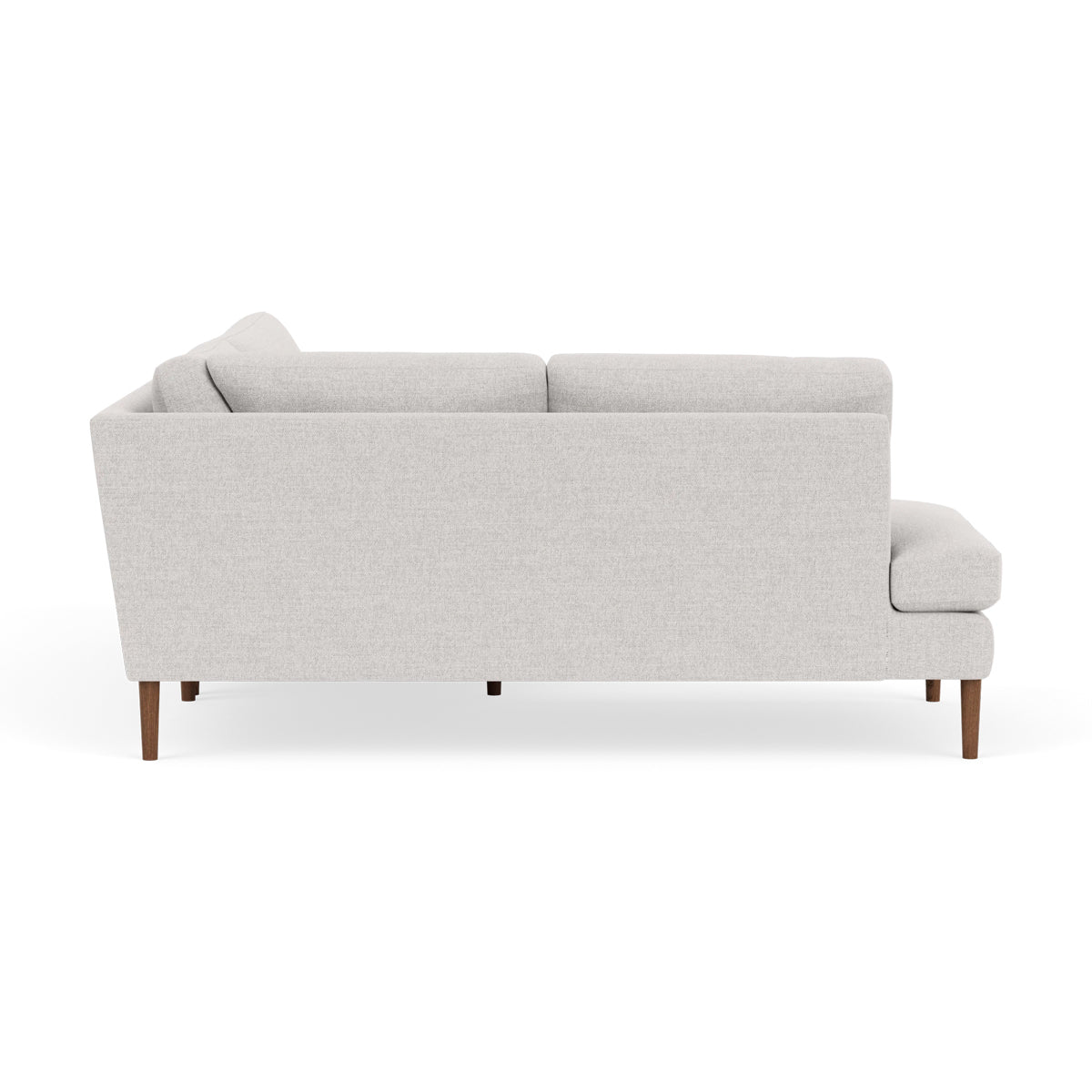Astha Fabric Left Corner Sofa - Modern L-Shaped Sectional Couch for Living Room, Lounge & Small Spaces | Comfortable Home Furniture for Relaxing & Entertaining