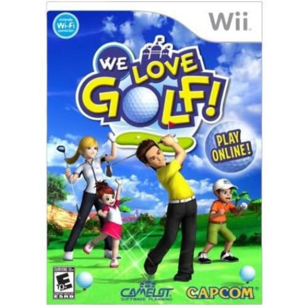 We Love Golf! - Nintendo Wii Game - Fun Family Sports Game for Parties & Casual Play