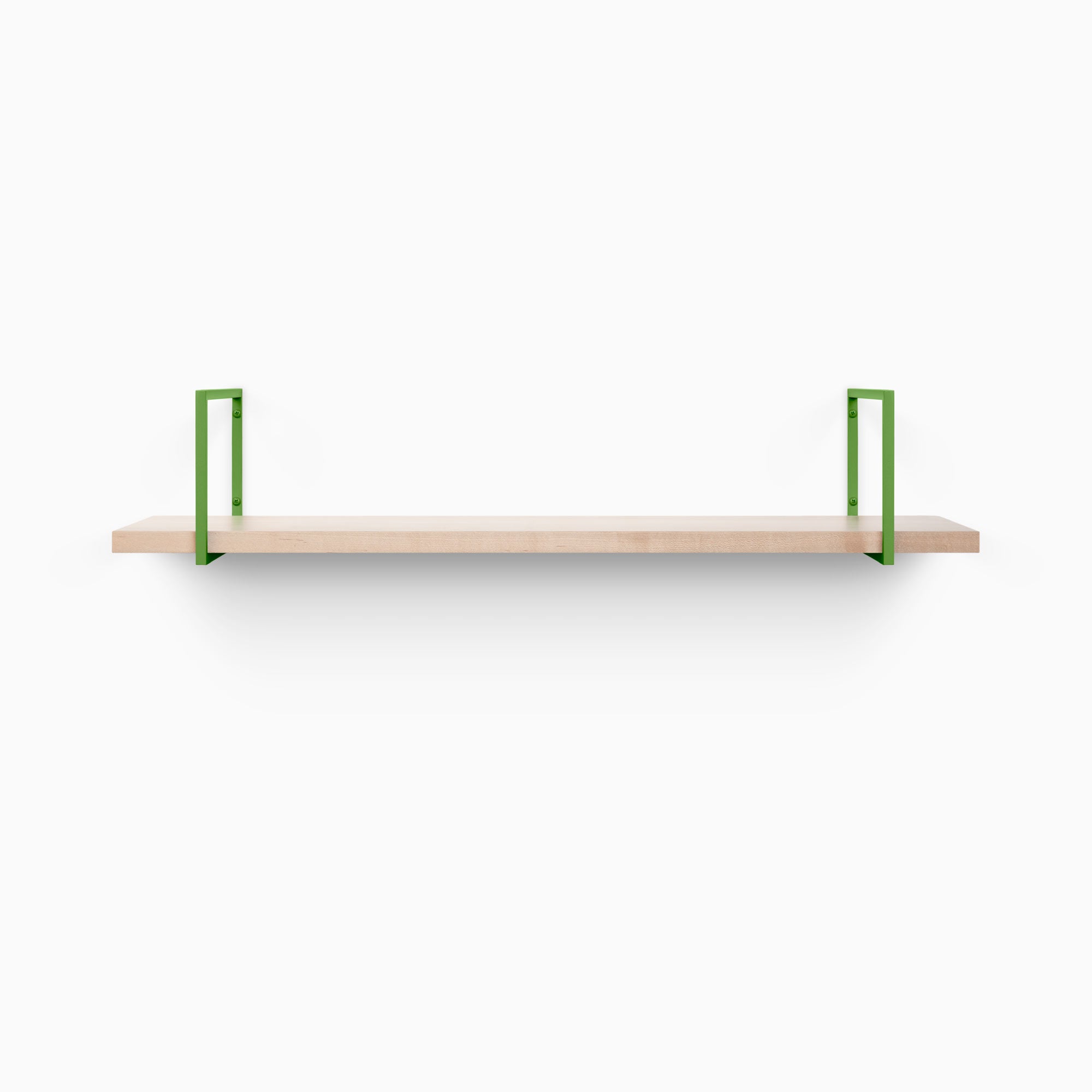 Bart Maple Wood Wall Shelf - Rustic Floating Shelf for Living Room, Bedroom & Kitchen Decor - Perfect for Displaying Books, Plants & Home Accessories