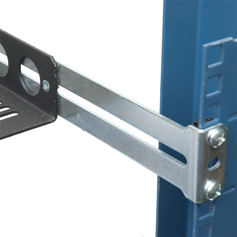 1U 28-Inch Universal Fixed Shelf - 150 lb Capacity for 4-Post & 2-Post Server Racks - Ideal for Data Center & Network Equipment Organization