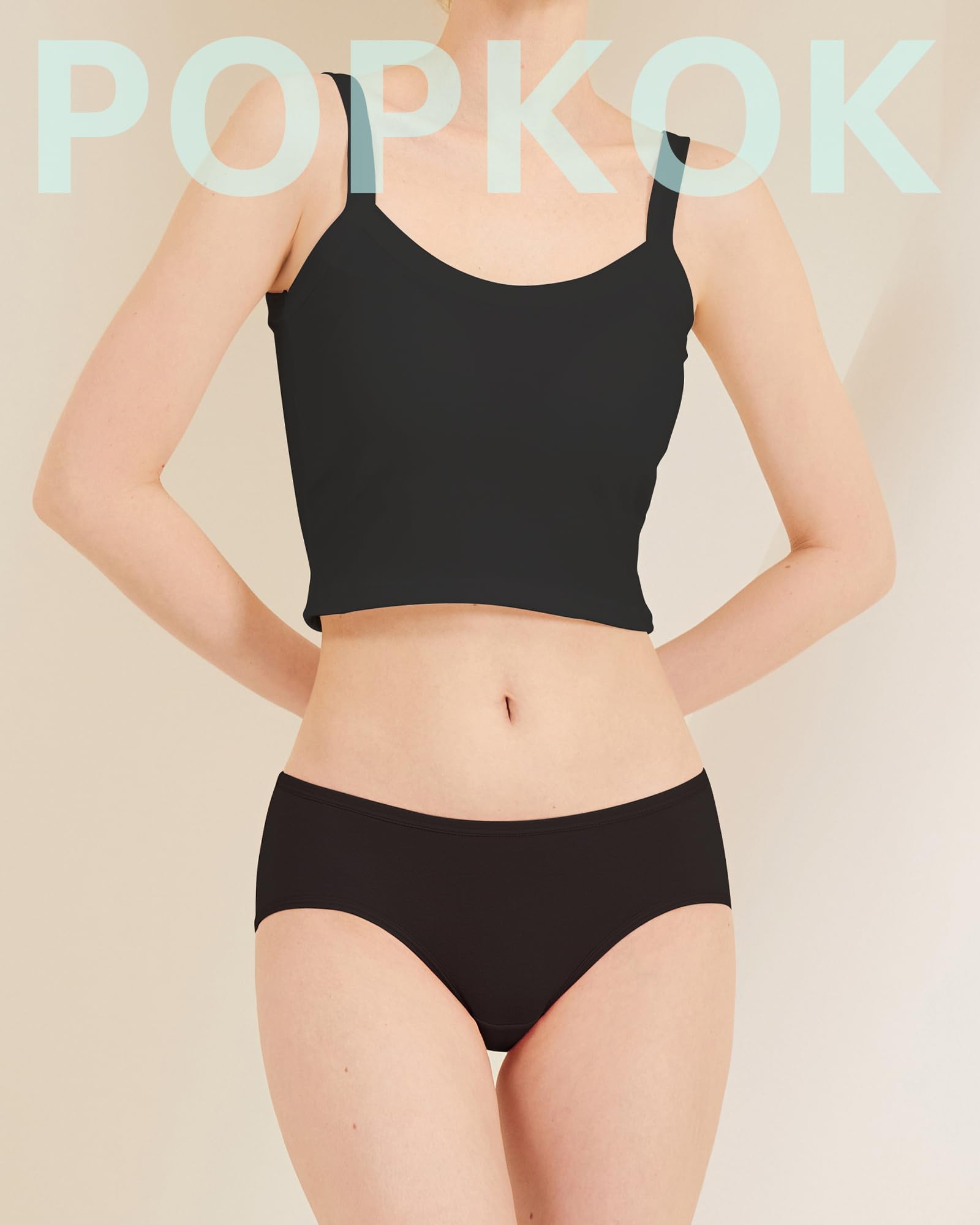 Soft Cotton Teen Girls Underwear Briefs - 6 Pack Comfy Panties for Everyday Wear | School, Sleep & Sports