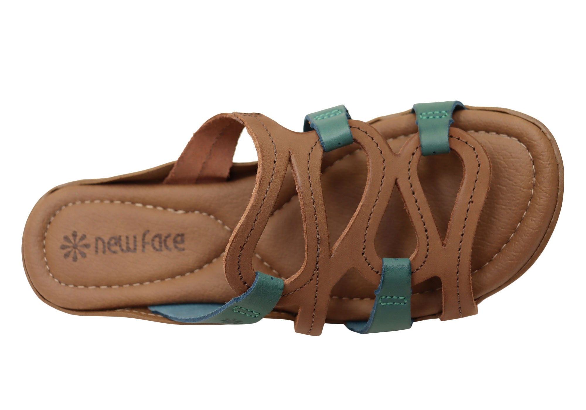 Kestral Women's Comfort Leather Slides Sandals - Soft & Supportive Brazilian-Made Summer Shoes for Beach, Pool & Casual Wear