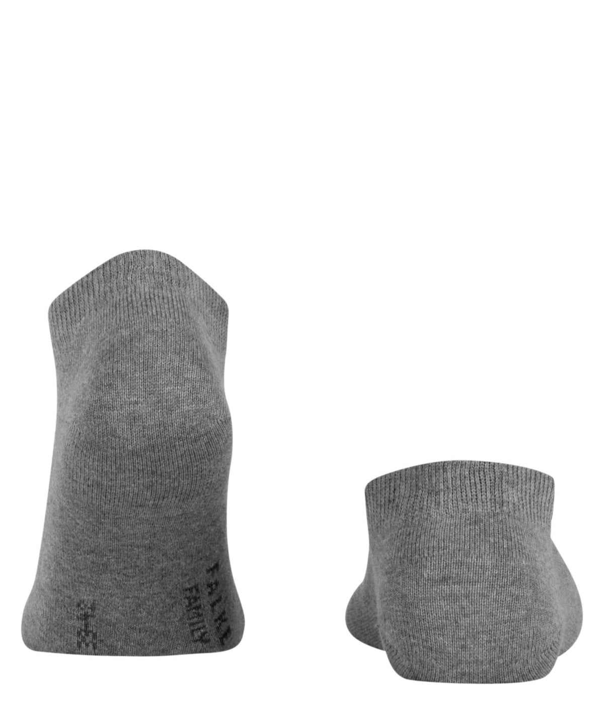 FALKE Men's Sneaker Socks - Breathable Cushioned Athletic Socks for Running, Walking & Sports - Grey - Family Pack (3 Pairs) - Perfect for Gym, Workout & Everyday Wear
