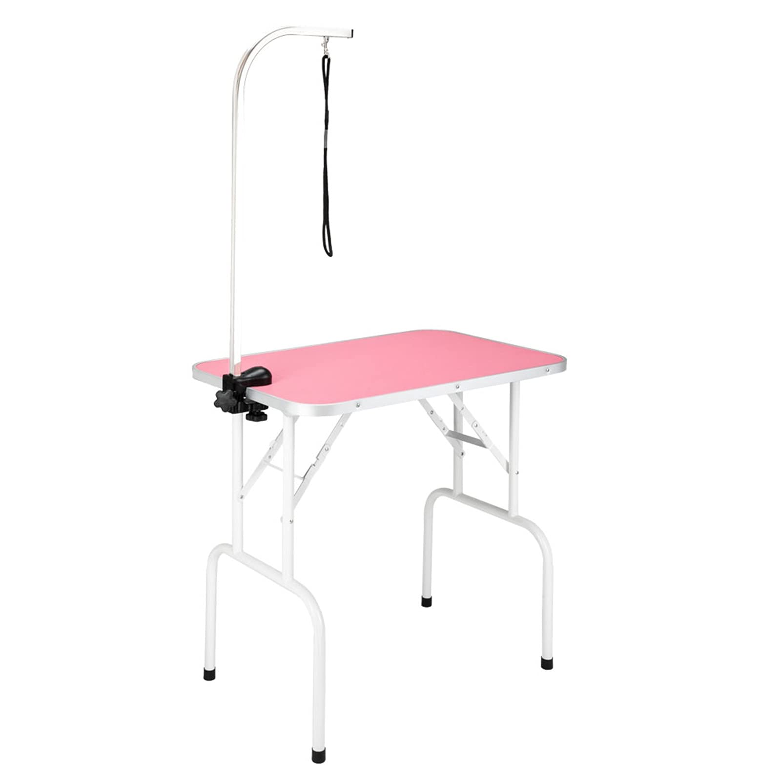 JASOYA Foldable Pet Grooming Table - Adjustable Height Dog Cat Grooming Station with Non-Slip Surface | Perfect for Professional Groomers & Home Pet Care