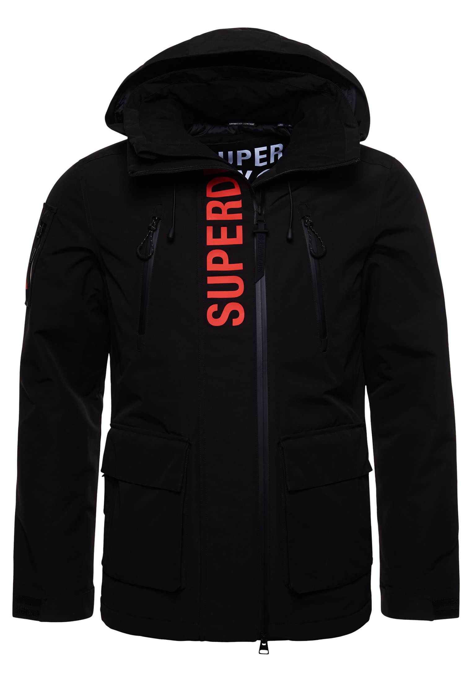 Superdry Men's Ultimate SD Windcheater Jacket - Slim Fit Lightweight Windbreaker for Outdoor Running, Hiking & Travel