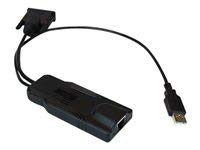 Raritan MasterConsole Digital KVM Switch Module - RJ-45 Female to USB & DVI Male Cable for Keyboard Video Mouse Control | Perfect for Data Centers, Server Rooms & IT Management