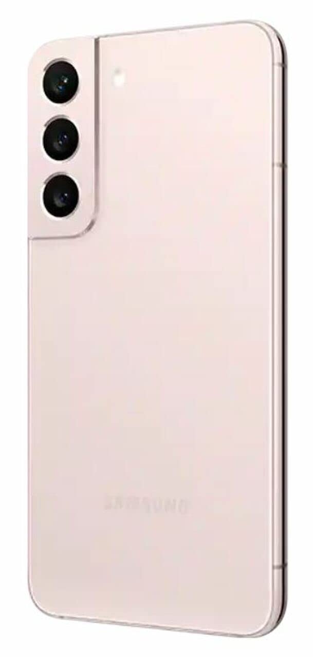 Samsung Galaxy S22 5G 256GB 8GB RAM Unlocked Smartphone - GSM Global Version (Pink Gold, Renewed) | Perfect for Travel, Business & High-Speed 5G Streaming