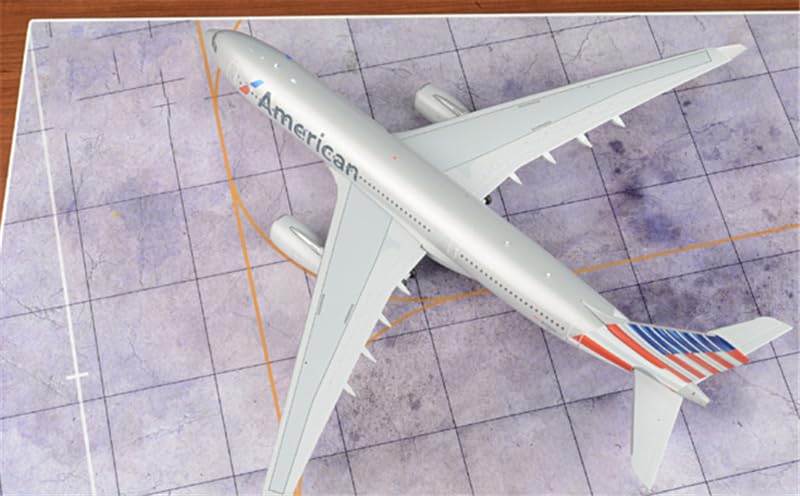 GeminiJets American Airlines A330-200 N290AY Diecast Aircraft Model 1/200 Scale with Display Stand - Limited Edition Collectible for Aviation Enthusiasts & Home Office Decor