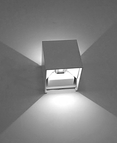 6W LED Outdoor Waterproof Light Fixture - Adjustable Angle, Pure White - Perfect for Garden, Patio, and Pathway Lighting