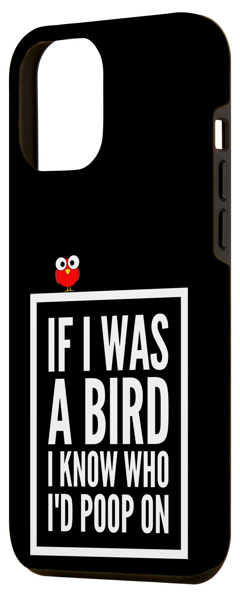 iPhone 12 Pro Max Funny Bird Poop Case - Hilarious 