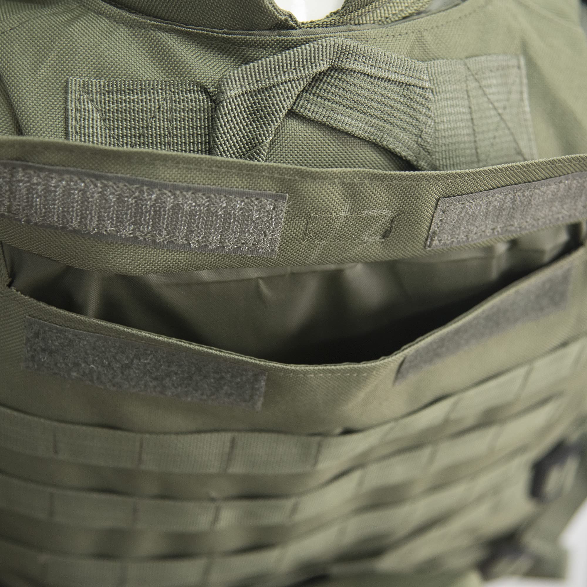GYATSOCYG Tactical Airsoft Vest with Shoulder & Lower Body Protection - Adjustable Military Molle Vest for Airsoft, Paintball, Hunting & Outdoor Activities