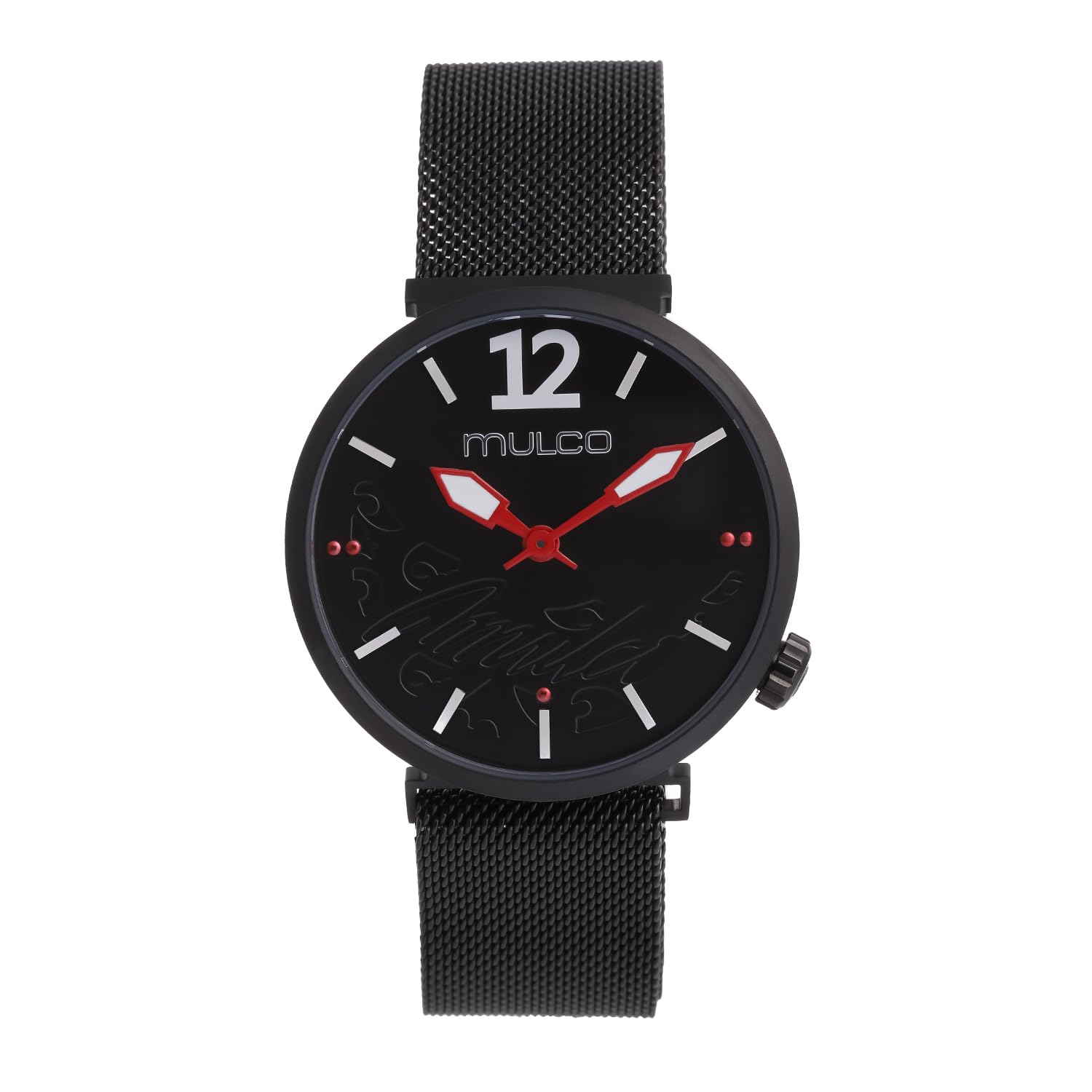 MULCO Minimalist Watches for Men & Women - Stainless Steel Mesh Band, Quartz Movement, Premium Analog Display, 100m Waterproof - Perfect for Business, Casual Wear & Outdoor Activities