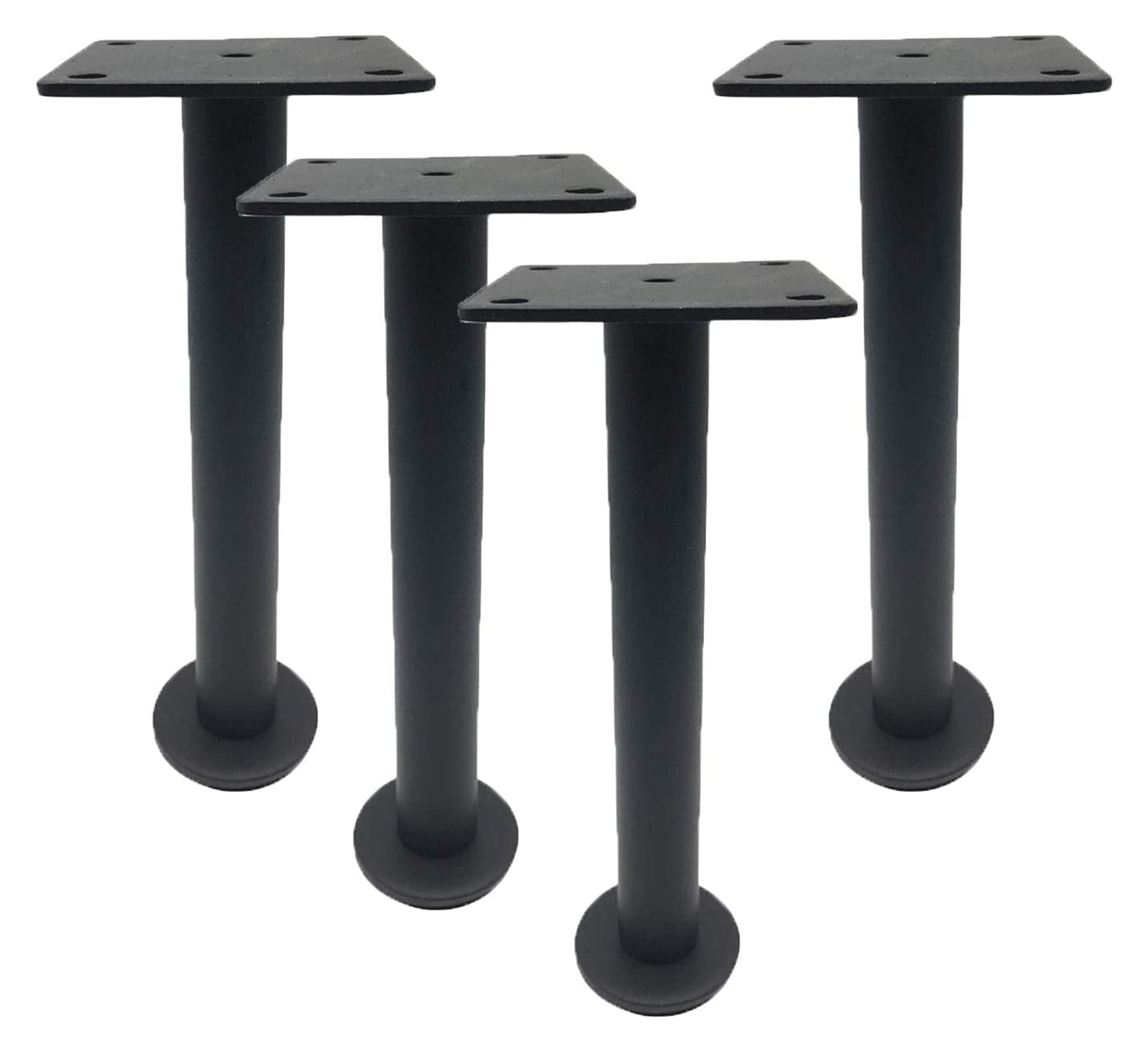 Stainless Steel Adjustable Furniture Legs - 4PCS Modern Table Feet for Sofa, Cabinet, Desk & Bed Replacement - Heavy Duty Metal Couch Legs for Home & Office Use
