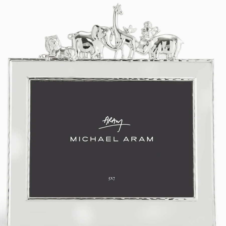 5x7 Silver Animal Photo Frame - Elegant Pet Picture Display for Home, Office, or Gift Giving